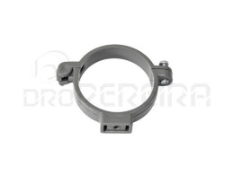 ABRAÇADEIRA PVC CINZA C/PORCA M6 110mm