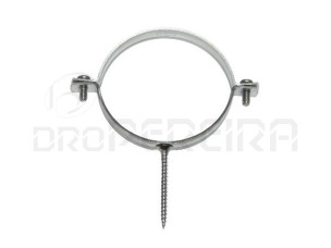 ABRAÇADEIRA C/ESPIGÃO INOX 3 1/2