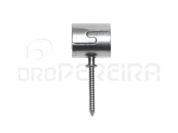 ABRAÇADEIRA P/TUBO INOX SIMPLES 15mm