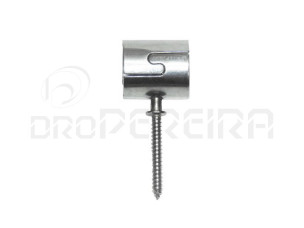 ABRAÇADEIRA P/TUBO INOX SIMPLES 18mm