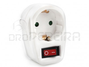 ADAPTADOR 1 TOMADA C/INTERRUPTOR 10/16A 20681 ONLEX