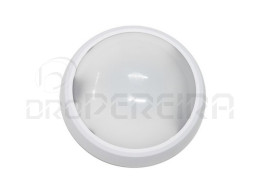 APLIQUE LED REDONDO BRANCO 6W IP54 170mm ELMARK