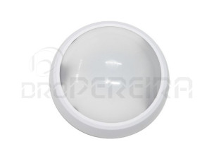 APLIQUE LED REDONDO BRANCO 6W IP54 170mm ELMARK
