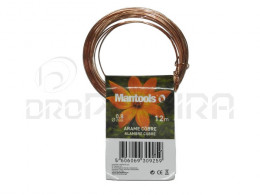 ARAME COBRE 0.8mm ROLO 12m