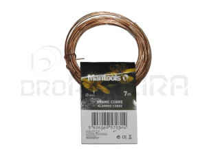 ARAME COBRE 1.0mm ROLO 7m