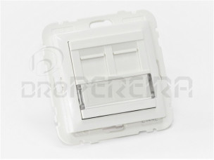 ARO C/MODULO DUPLO RJ45 90442 SMF