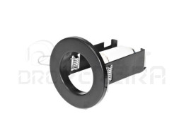ARO P/ENCASTRAR REDONDO 8Cm E14 PRETO S/M
