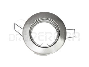 ARO P/ENCASTRAR REDONDO AJUST. 8Cm INOX