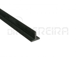 BARRA T QUENTE FERRO 30x4mm (6m)