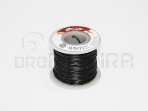 BOBINE FIO FLEXIVEL 0.5mm PRETO (25m)