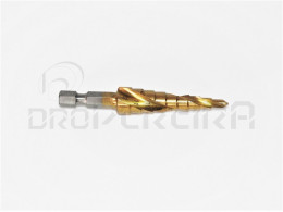 BROCA ESCALONADA TITANIO 4-12mm PTHSD003  MACFER