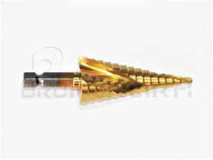 BROCA ESCALONADA TITANIO 4-30mm PTHSD009  MACFER