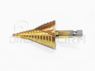 BROCA ESCALONADA TITANIO 4-39mm PTHSD012 MACFER