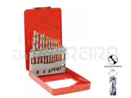 BROCA HSS-M2 RETIFICADA 1.5mm - 6.5mm JOGO 13PEÇAS MACFER