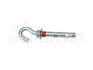 BUCHA METALICA CH C/GANCHO M6