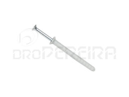 BUCHA TAP TIP ZINC. CINZA 10x100