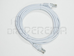 CABO REDE RJ45 CAT5 BRANCO 3m