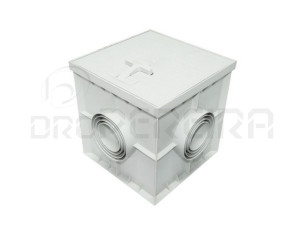 CAIXA ESGOTO PVC C/TAMPA  55x55