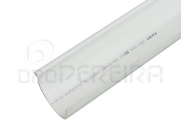 CALEIRA 125mm EM PVC BRANCO 4m