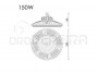 CAMPANULA UFO LED PROPLUS 150W 6000K LEDME