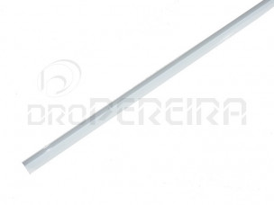 CANTONEIRA ALUMINIO LACADO BRANCO 20x20mm C/2.5M