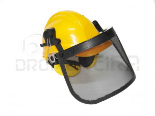 CAPACETE PROTECÇAO C/AURICULAR/VISEIRA B957