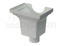 CAPITEL PVC BRANCO 75mm