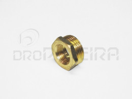 PORCA REDUÇÃO LATÃO  M/F 2