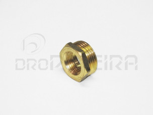 PORCA REDUÇÃO LATÃO M/F 2