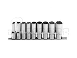 CHAVE CAIXA 1/2" HEXAGONAL LONGA 10-22mm 9 PEÇAS C24-R09 CETA FORM