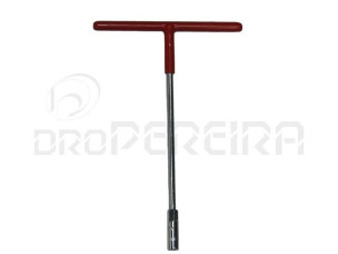 CHAVE SEXTAVADA EXTERIOR C/PUNHO T 10x300mm MACFER