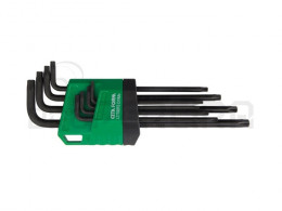 CHAVE TORX EM L LONGA C/FURO T9-T40 8PEÇAS  LT/700IPR CETA FORM