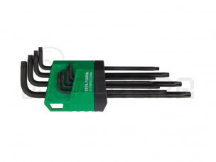 CHAVE TORX EM L LONGA C/FURO T9-T40 8PEÇAS  LT/700IPR CETA FORM