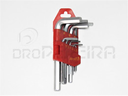 CHAVE UMBRAKO 1.5-10mm 9 PEÇAS WLHR-146S MACFER