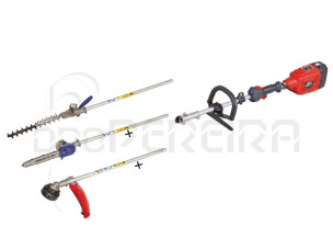 COMBINADO CORTA-SEBES+PODADORA+ROÇADORA BATERIA 36V 4.1Ah EBC-240MT TORKE