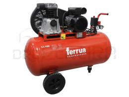 COMPRESSOR 100L 2HP MK102N FERRUA