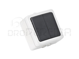 COMUTADOR ESCADA DUPLO ESTANQUE 91607 LEGRAND