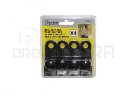 CONJUNTO CLIPS MOLA P/REDES, TOLDOS E LONAS 4PÇS 009022 BENSON