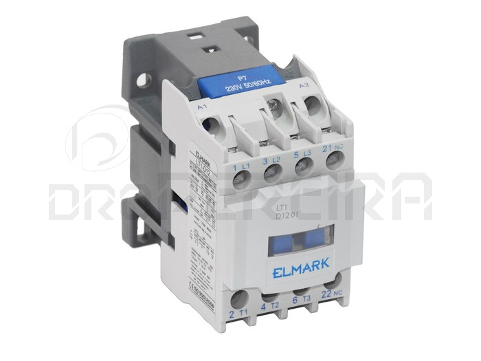 CONTACTOR 37.5kW 12A 230V LTD1201 ELMARK