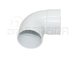 CURVA PVC BRANCO 90º  75mm