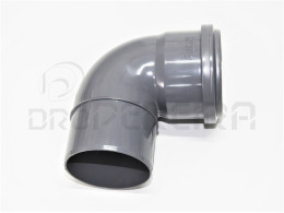 CURVA PVC DIN 90º 40mm