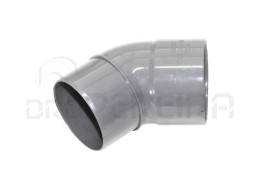 CURVA PVC UNI 45º 63mm