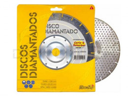 DISCO DIAMANTE ELECTRODEPOSITADO 230mm (FLANGE) SM102-1 MACFER