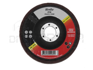 DISCO FIBRAS NYLON P/POLIR 115x22.2mm PFN P180 MACFER