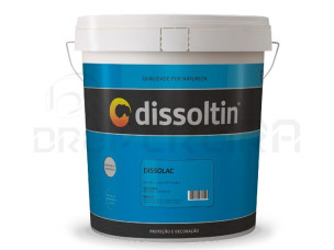 DISSOLAC - ESMALTE AQUOSO 100% ACRILICO BRANCO BRILHANTE - 5L