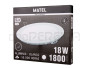 DOWNLIGHT LED REDONDO 18W 6500K BRANCO  1800LM