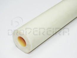 ERLANTON 6PLA TUBULAR 100x50mm NATURAL  (m)