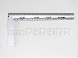 ESQUADRO ALUMINIO DLM-400mm MACFER