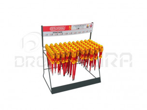 EXPOSITOR CHAVES PARAFUSOS ISOLADAS C-PLUS (VDE) 67PEÇAS SG01-1-067 CETA FORM