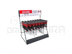 EXPOSITOR CHAVES PARAFUSOS P/ELECTRÓNICA 80PEÇAS SH99-1-080 CETA FORM
